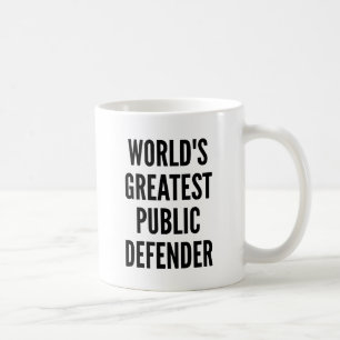 Worlds Greatest Public Defender Coffee Mug