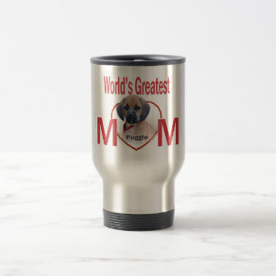 World's Greatest Puggle Mum Valentine Mug
