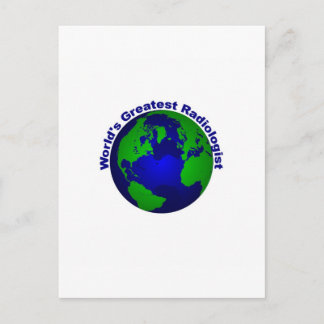 World's Greatest Radiologist Postcard