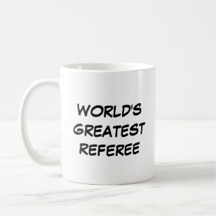 "World's Greatest Referee" Mug