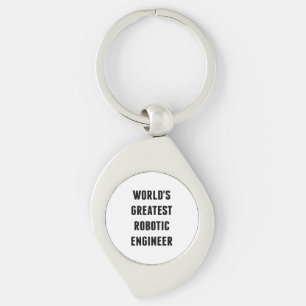 Worlds Greatest Robotic Engineer Key Ring