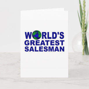 World's Greatest Salesman Card