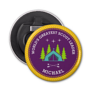 World's Greatest Scout Leader Bottle Opener