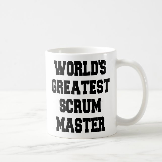 Worlds Greatest Scrum Master Coffee Mug (Right)