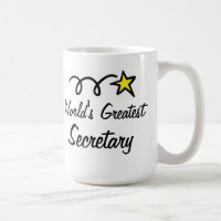 World's Greatest Secretary - Coffee Mug gift