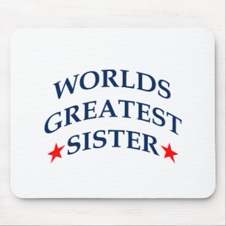 Worlds Greatest Sister Mouse Mat