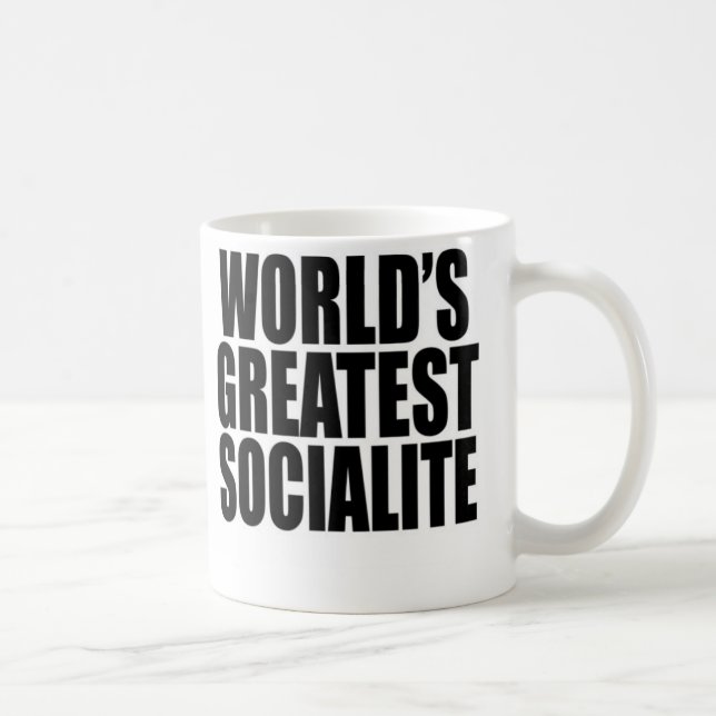 World's Greatest Socialite Coffee Mug (Right)