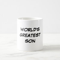 "World's Greatest Son" Mug