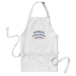 World's Greatest Son Standard Apron