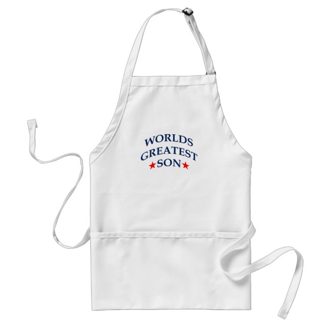 World's Greatest Son Standard Apron (Front)