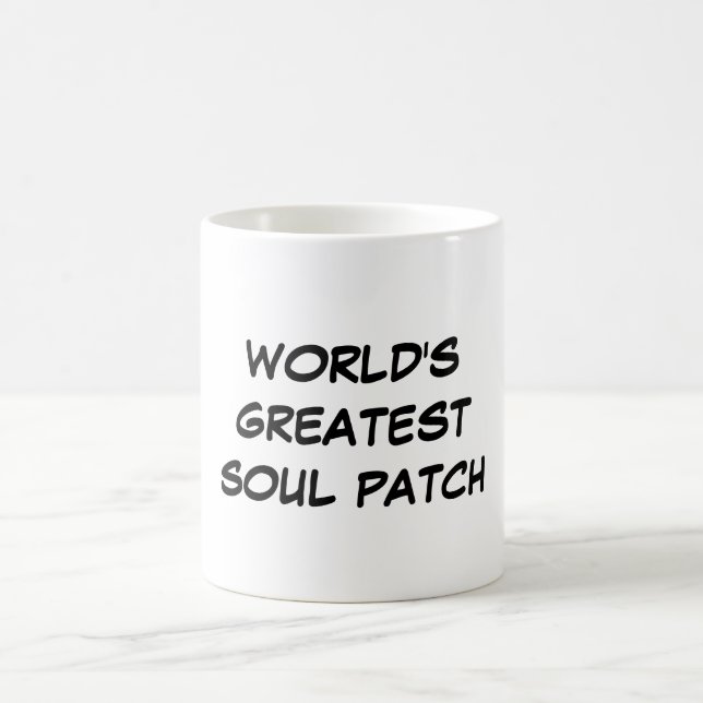 "World's Greatest Soul Patch" Mug (Center)