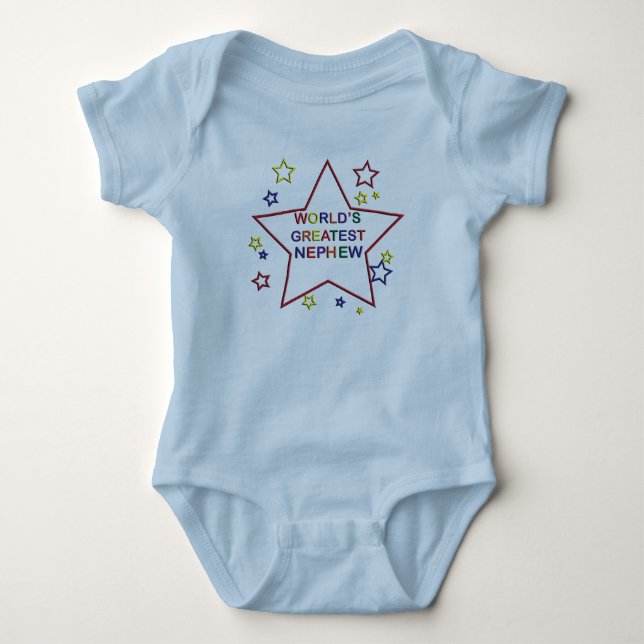 Worlds Greatest Star Nephew Infant Creeper (Front)