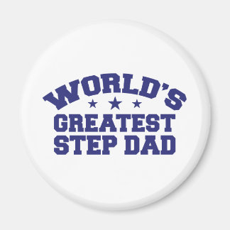 World's Greatest Step Dad Magnet