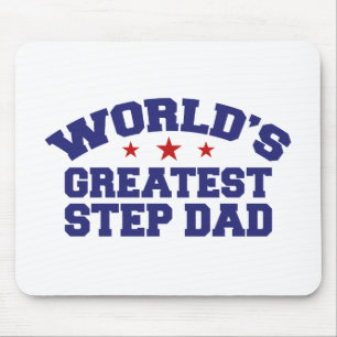World's Greatest Step Dad Mouse Mat