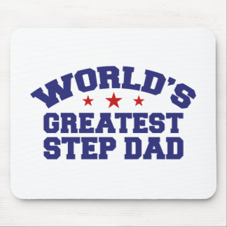 World's Greatest Step Dad Mouse Mat