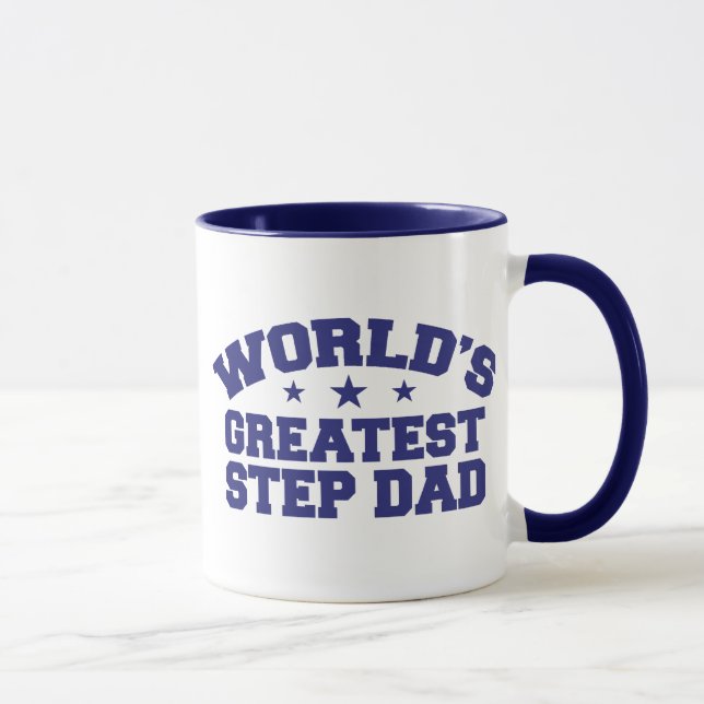 World's Greatest Step Dad Mug (Right)