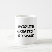 "World's Greatest Steward" Mug