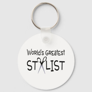 Worlds Greatest Stylist Key Ring