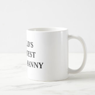 WORLD'S GREATEST SUPER MANNY COFFEE MUG