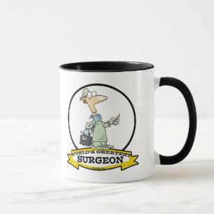 WORLDS GREATEST SURGEON MEN CARTOON MUG