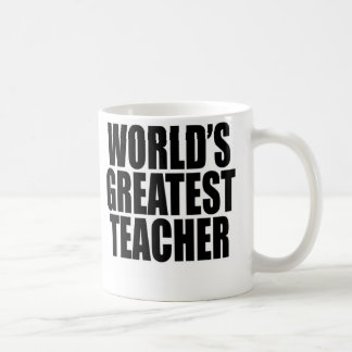World's Greatest Teacher Coffee Mug