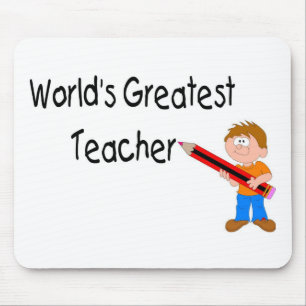 Worlds Greatest Teacher Mouse Mat