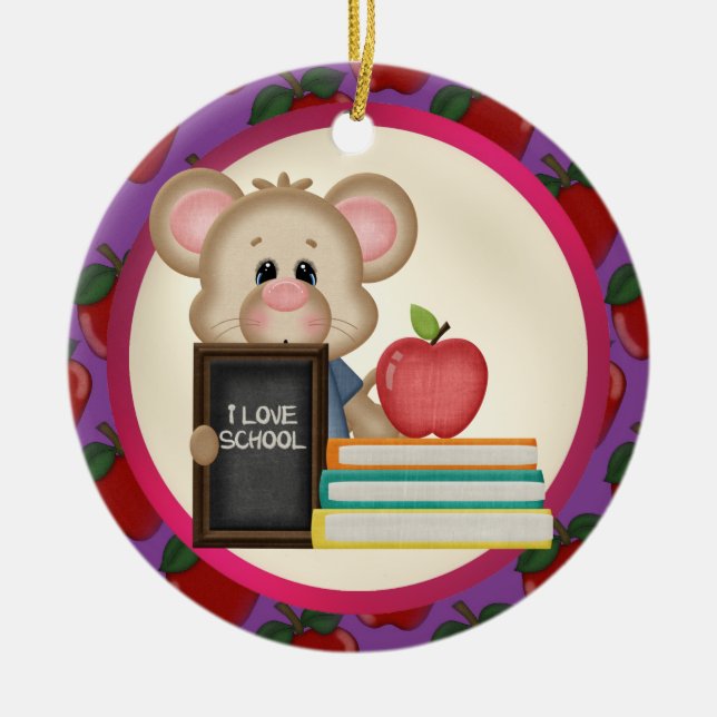 World's Greatest Teacher ornament (Front)