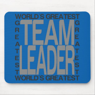 Worlds Greatest Team Leader Mouse Mat