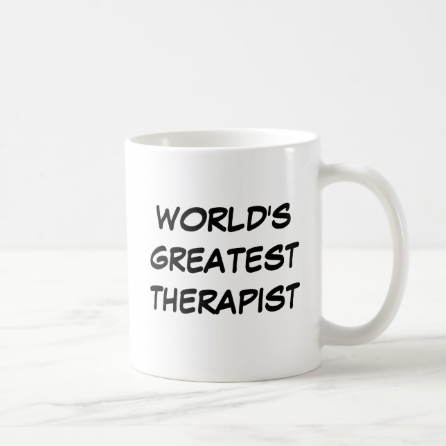 "World's Greatest Therapist" Mug (Right)