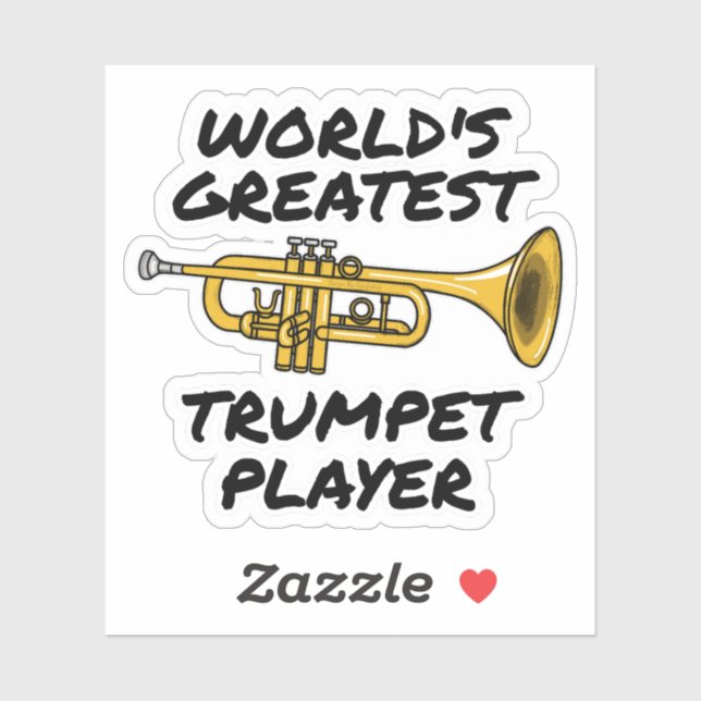 World's Greatest Trumpet Player, Trumpeter Funny (Sheet)