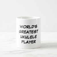 "World's Greatest Ukulele Player" Mug