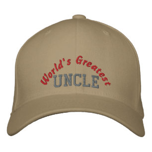World's Greatest Uncle Embroidered Hat
