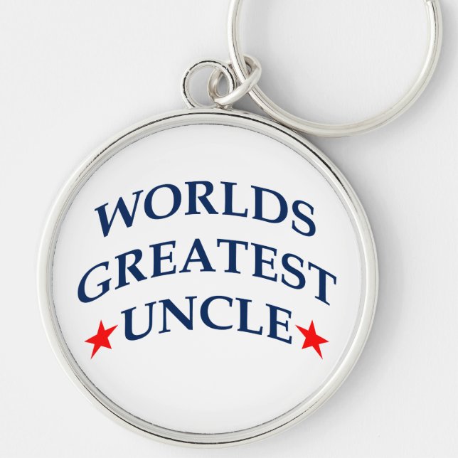 Worlds Greatest Uncle Key Ring (Front)
