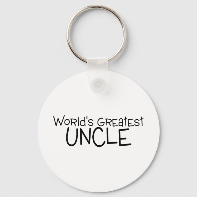 Worlds Greatest Uncle Key Ring (Front)