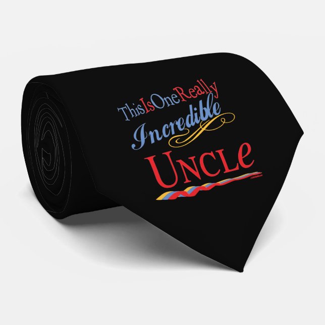 World's Greatest Uncle Tie (Rolled)