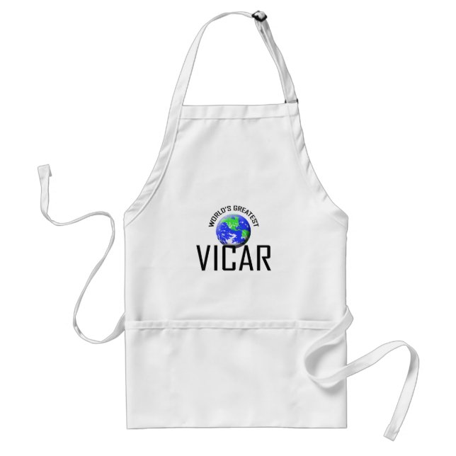 World's Greatest Vicar Standard Apron (Front)