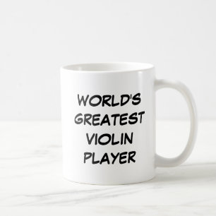 "World's Greatest Violin Player" Mug