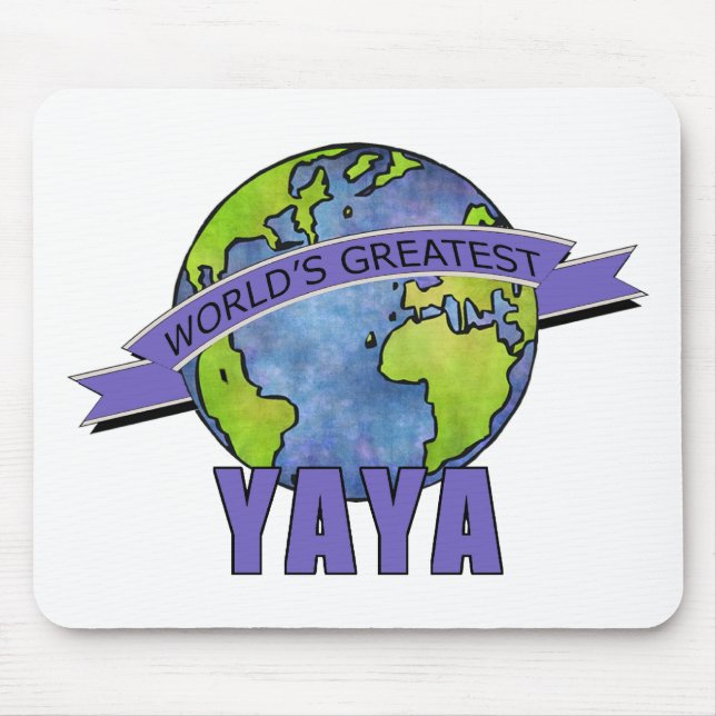 World's Greatest YaYa Mouse Mat (Front)