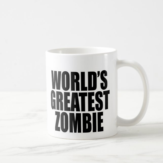 World's Greatest Zombie Coffee Mug (Right)