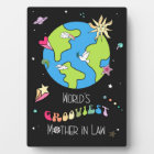 World's Grooviest Mother in Law Quote & 60s Art   