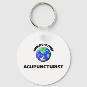World's Hottest Acupuncturist Key Ring