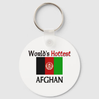 World's Hottest Afghan Key Ring
