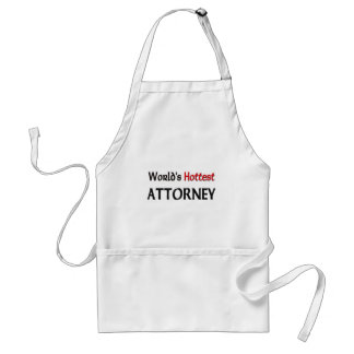 Worlds Hottest Attorney Standard Apron