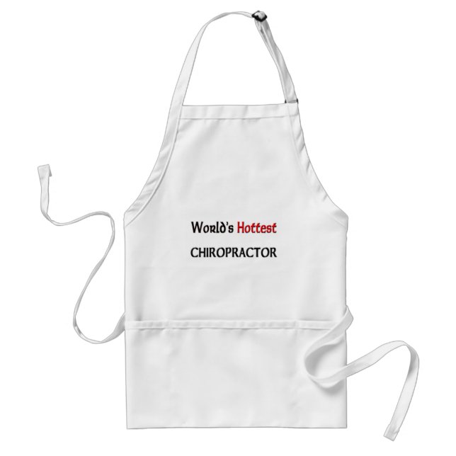 Worlds Hottest Chiropractor Standard Apron (Front)