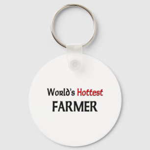 Worlds Hottest Farmer Key Ring