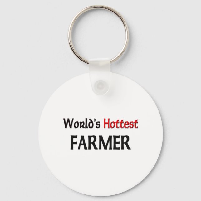 Worlds Hottest Farmer Key Ring (Front)
