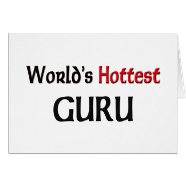 Worlds Hottest Guru (Front Horizontal)