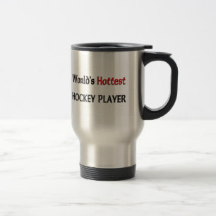 Worlds Hottest Hockey Player Travel Mug