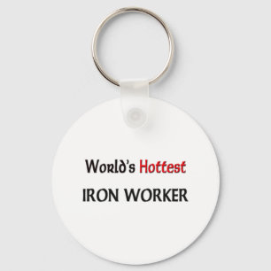 Worlds Hottest Iron Worker Key Ring