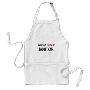 Worlds Hottest Janitor Standard Apron